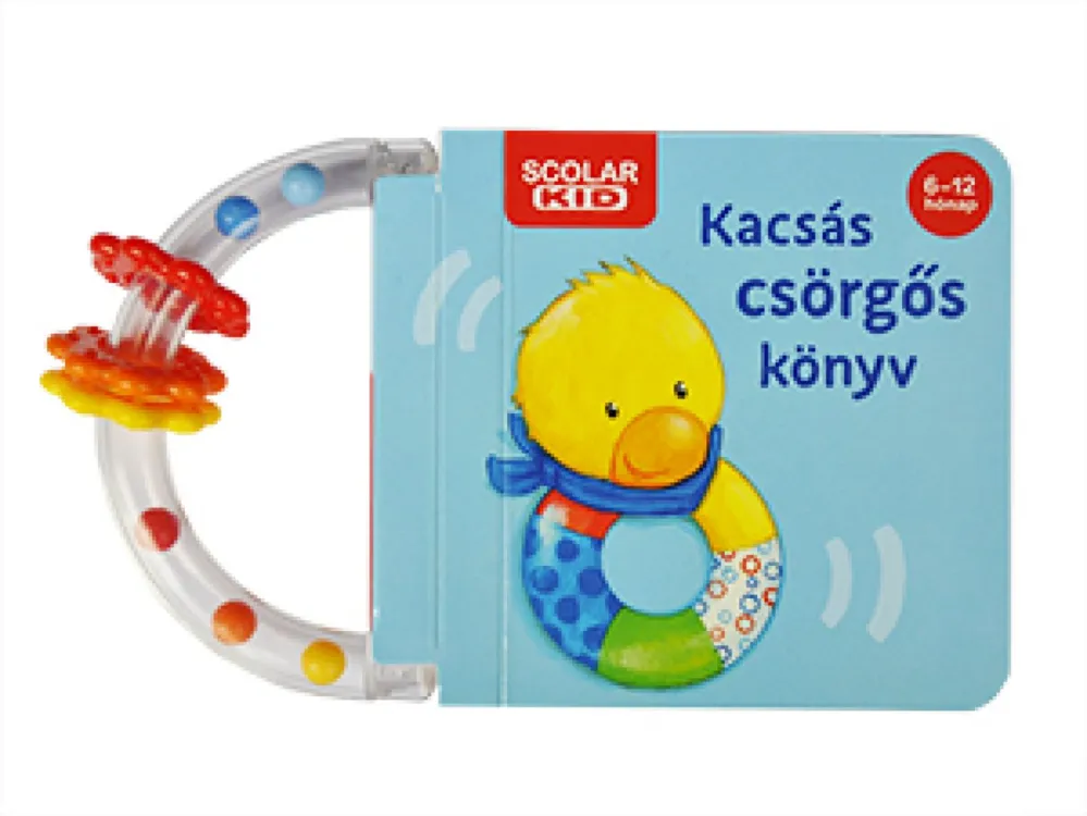 Kacsás csörgős könyv Expressz kézbesítés