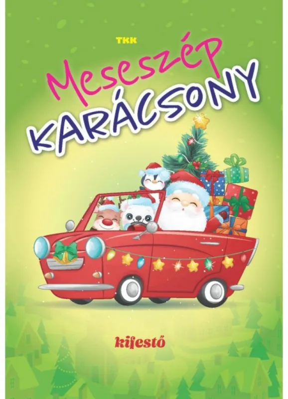 Meseszép karácsony - kifestő Prémium