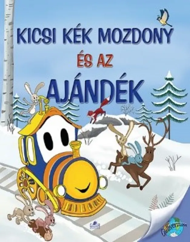 Kicsi kék mozdony és az ajándék Prémium