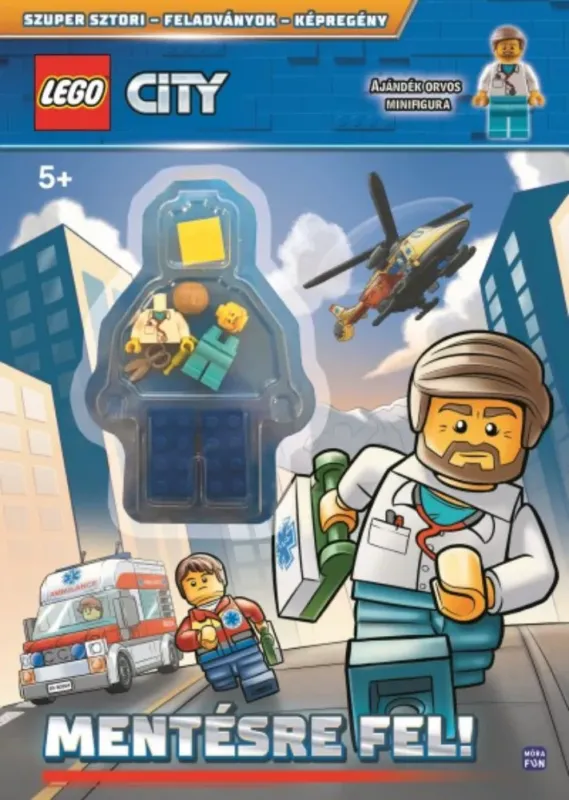 Alacsony ár Lego City: Mentésre fel! - Ajándék orvos minifigura!