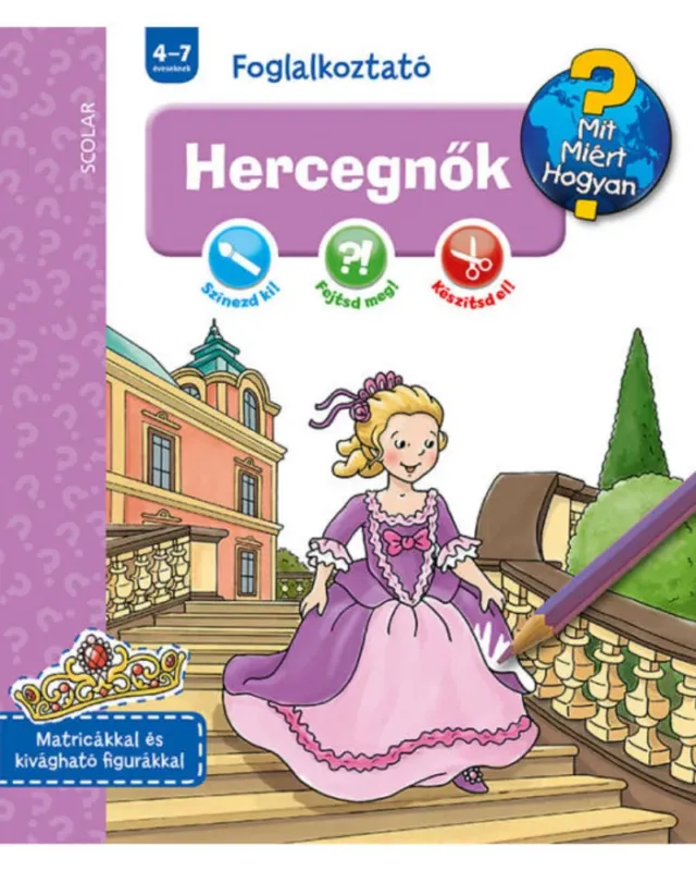 Gyors szállítás Mit? Miért? Hogyan? Foglalkoztató - Hercegnők
