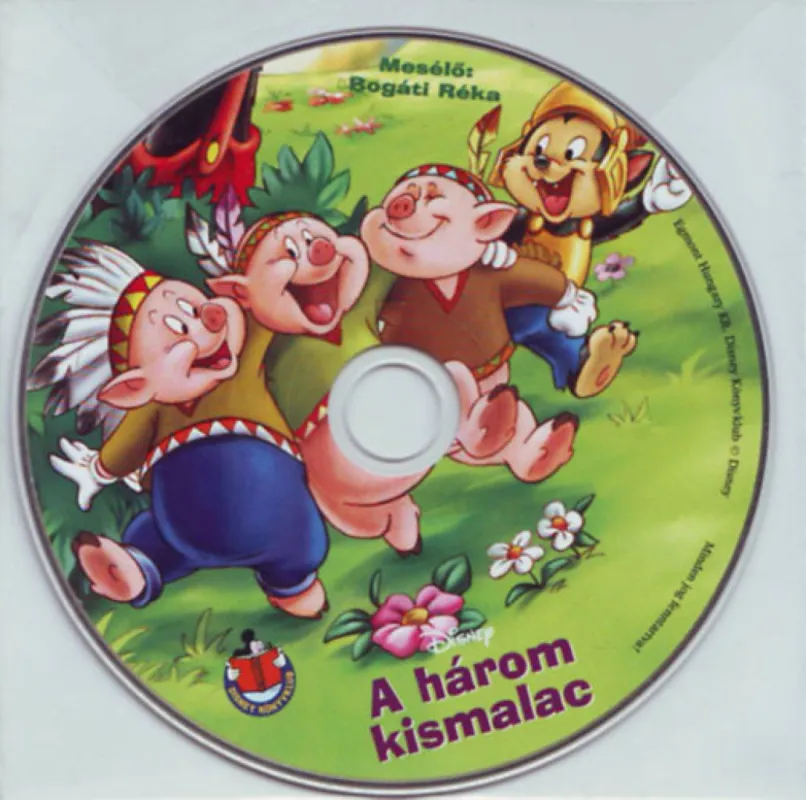 A három kismalac - Hangoskönyv Azonnali szállítás