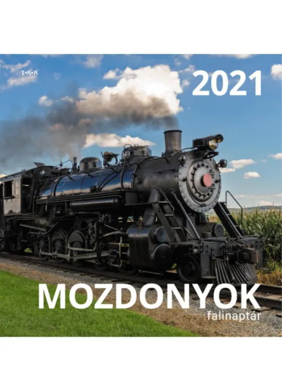 Mozdonyok falinaptár - 2021 Akciós ár