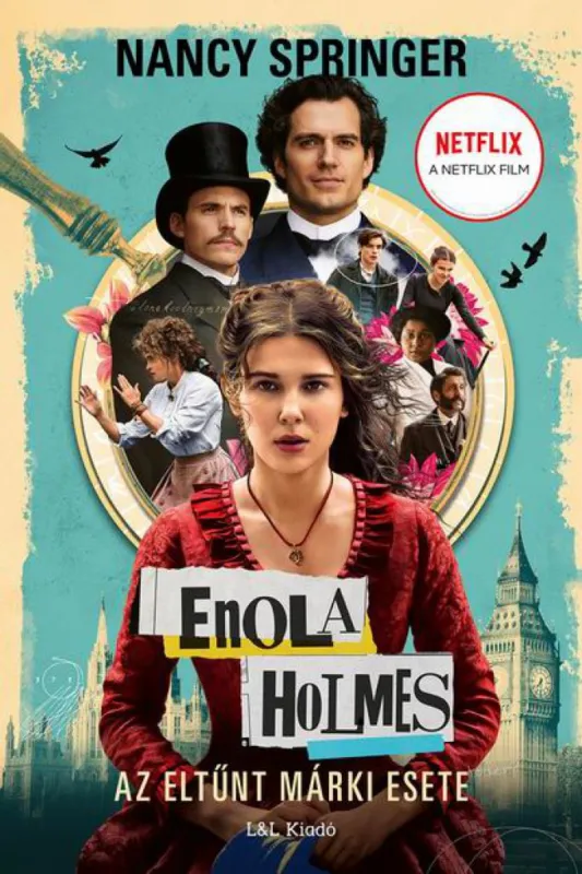 Szezonális akció Enola Holmes – Az eltűnt márki esete