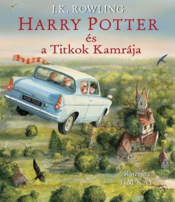 Bestseller Harry Potter és a Titkok kamrája - Illusztrált kiadás
