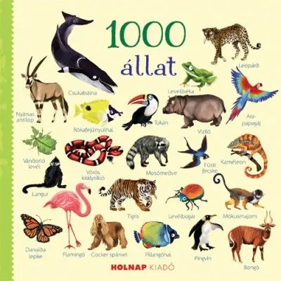 1000 állat - Usborne Legnépszerűbb