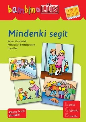 Prémium Mindenki segít - BambinoLÜK - Képes történetek mesélésre, beszélgetésre, tanulásra