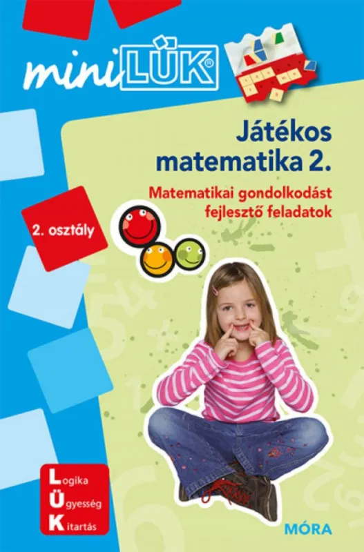Játékos matematika 2. - MiniLÜK - Kompetenciafejlesztő feladatok 7 éves kortól Expressz szállítás