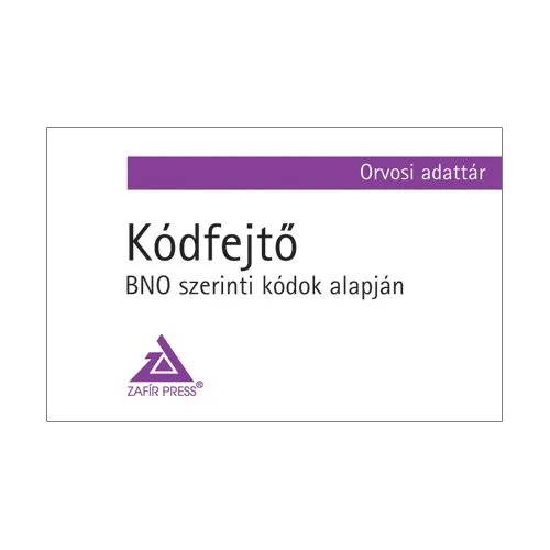 Kódfejtő - BNO szerinti kódok alapján - Orvosi adattár Vedd meg most