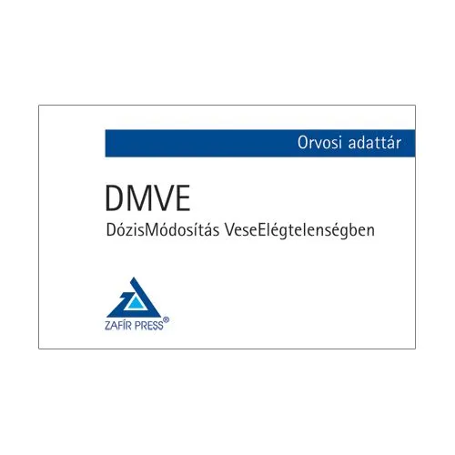 DMVE – DózisMódosítás VeseElégtelenségben - Orvosi adattár Legnépszerűbb