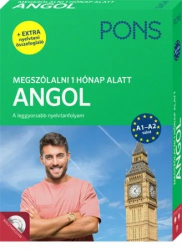 PONS Megszólalni 1 hónap alatt - Angol (könyv + CD) Legkelendőbb