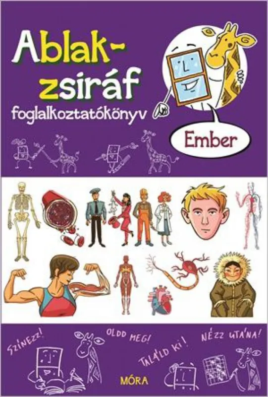 Akciós ár Ablak-zsiráf foglalkoztatókönyv - Ember