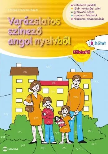Varázslatos színező angol nyelvből - Előkészítő „B” kötet Végkiárusítás