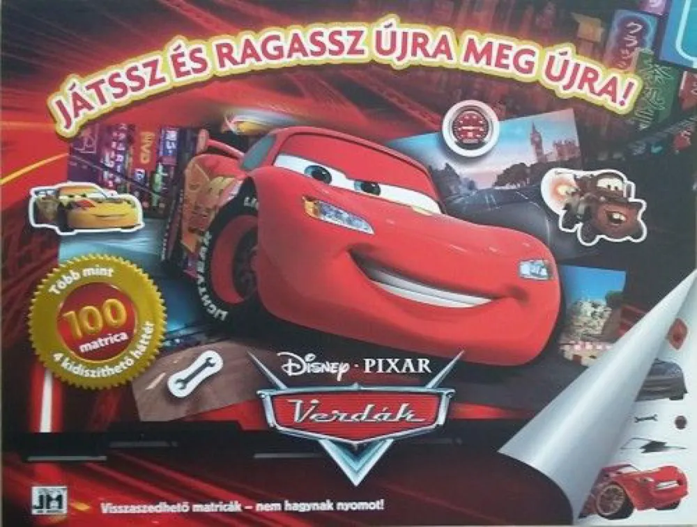Verdák - óriás matrica album Biztonságos fizetés