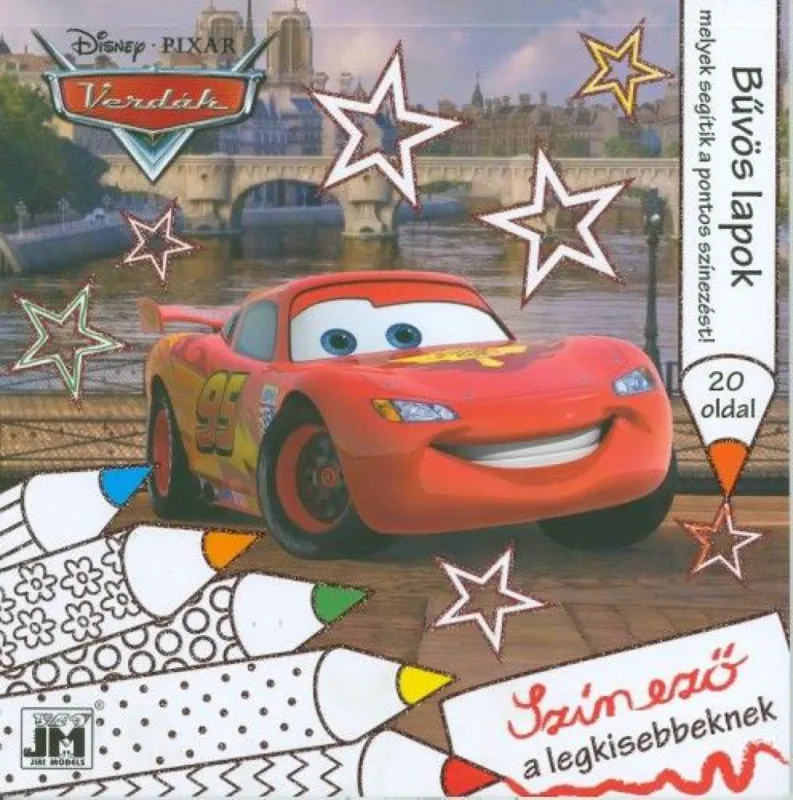 Verdák - 20x20 csillám színező Kedvezmény