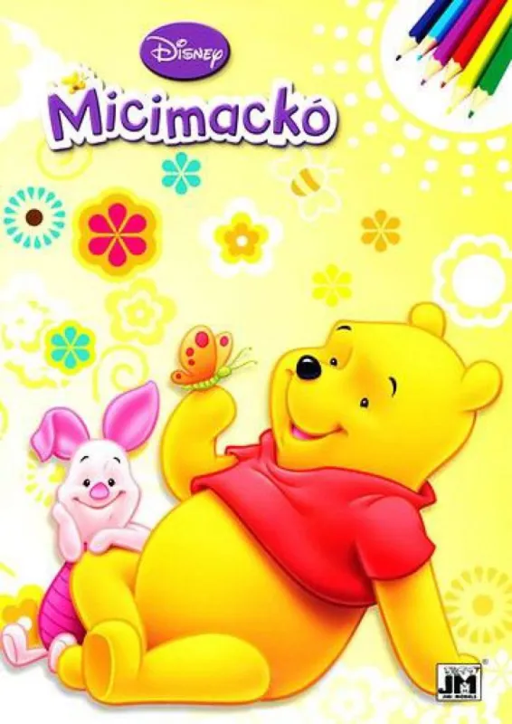 Micimackó - A4 színező Gyors kiszállítás