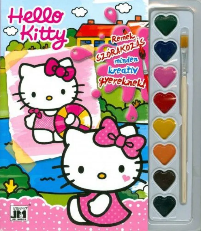Gyors szállítás Hello Kitty - A5 kifestő festékkészlettel 2.