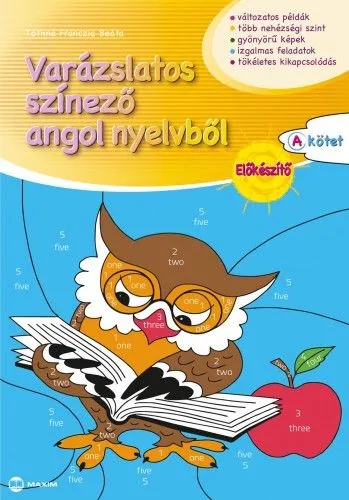 Varázslatos színező angol nyelvből - Előkészítő „A” kötet Árengedmény