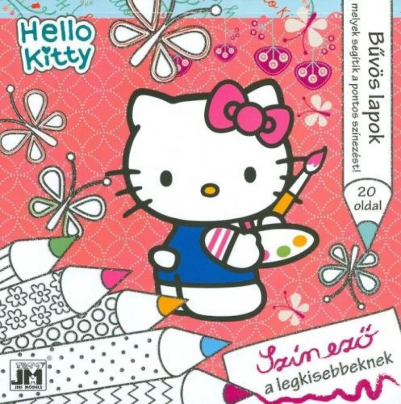 Árengedmény Hello Kitty - 20x20 csillám színező