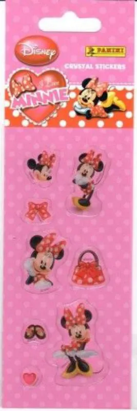 Matrica - I love Minnie / Crystal stickers Szuper ajánlat