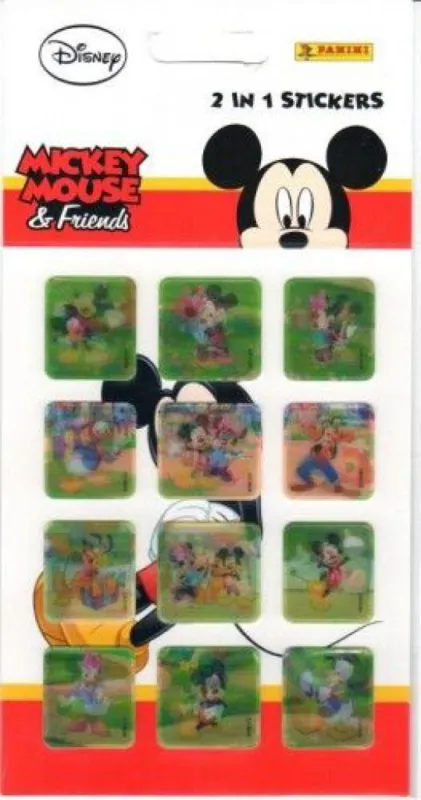 Árcsökkenés Matrica - Mickey Mouse & friends / 2 in 1