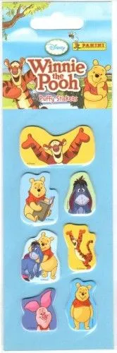 Népszerű Matrica - Micimackó / Puffy stickers 1.