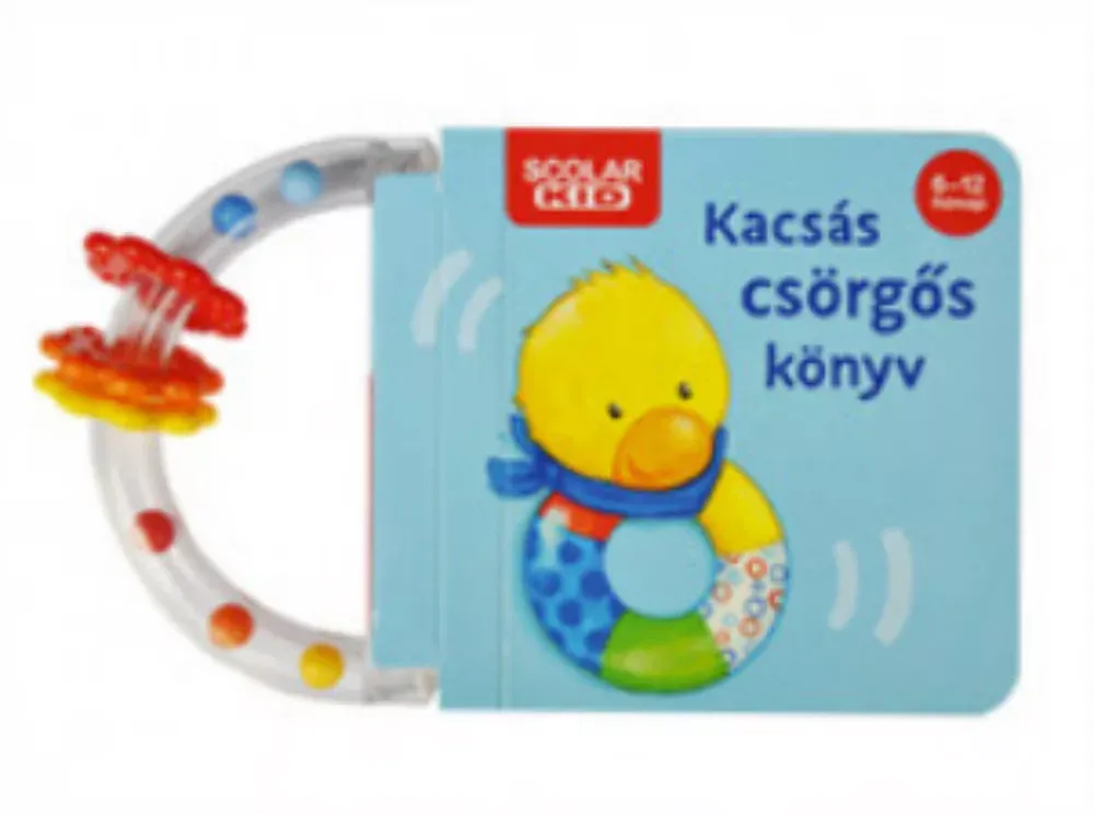 Szezonális akció Kacsás csörgős könyv