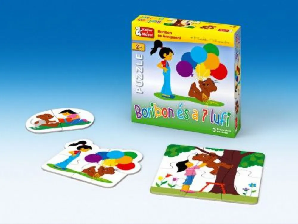 Ne maradj le Boribon és a 7 lufi (puzzle)