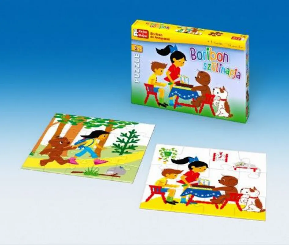 Szuper akció Boribon szülinapja (puzzle)