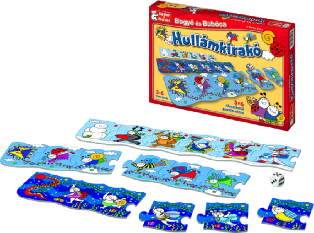 Rendeld meg most Bogyó és Babóca - Hullámkirakó (puzzle)