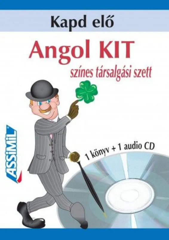Kapd elő Angol KIT színes társalgási szett - (könyv + 1 audio CD) Gyors kiszállítás