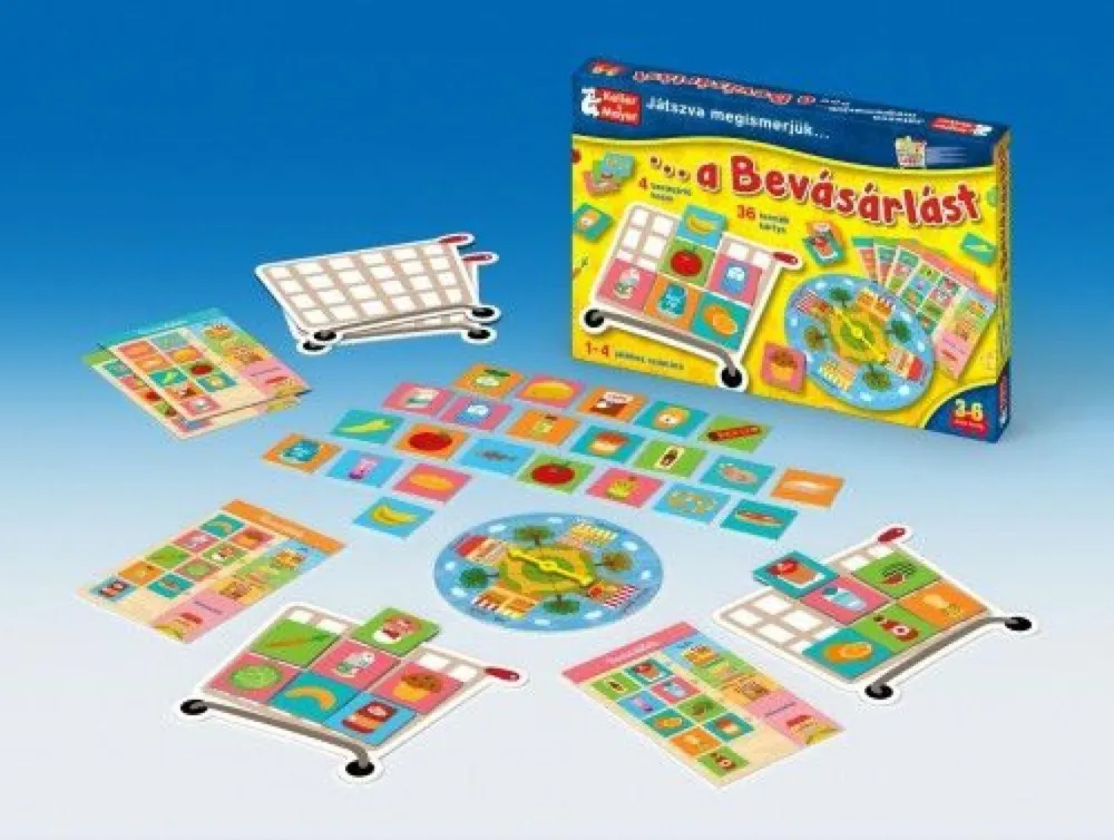 Játszva megismerjük a bevásárlást (társasjáték) Csak ma