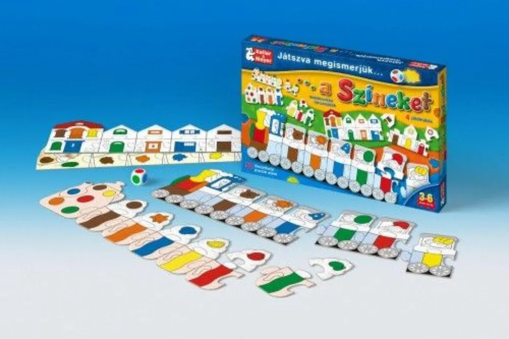 Vedd meg most Játszva megismerjük a színeket (puzzle)