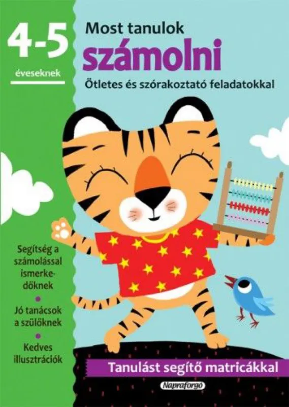 Legkelendőbb Most tanulok... számolni (4-5 éveseknek)