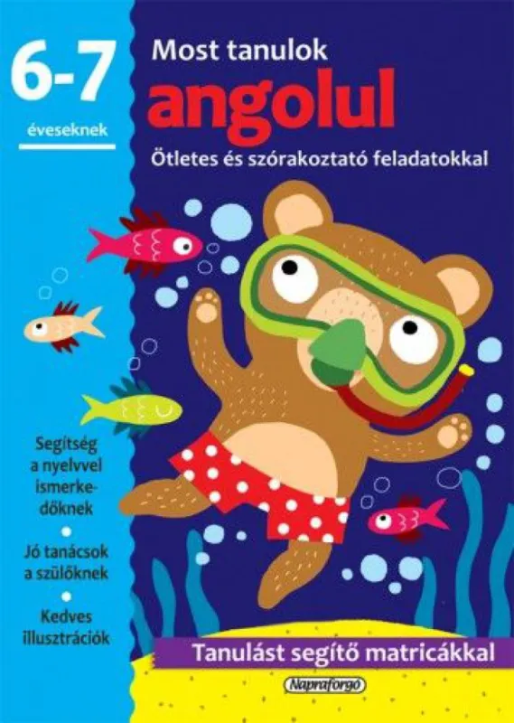 Olcsó Most tanulok... angolul (6-7 éveseknek)