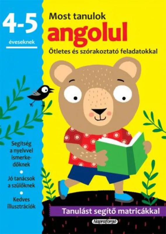Most tanulok... angolul (4-5 éveseknek) Szuper akció