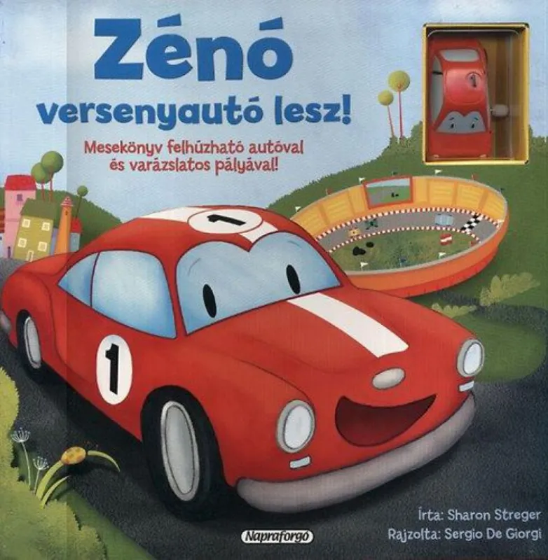 Zénó versenyautó lesz! Rendeld meg most