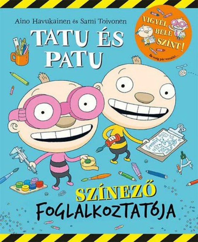 Ne maradj le Tatu és Patu színező foglalkoztatója