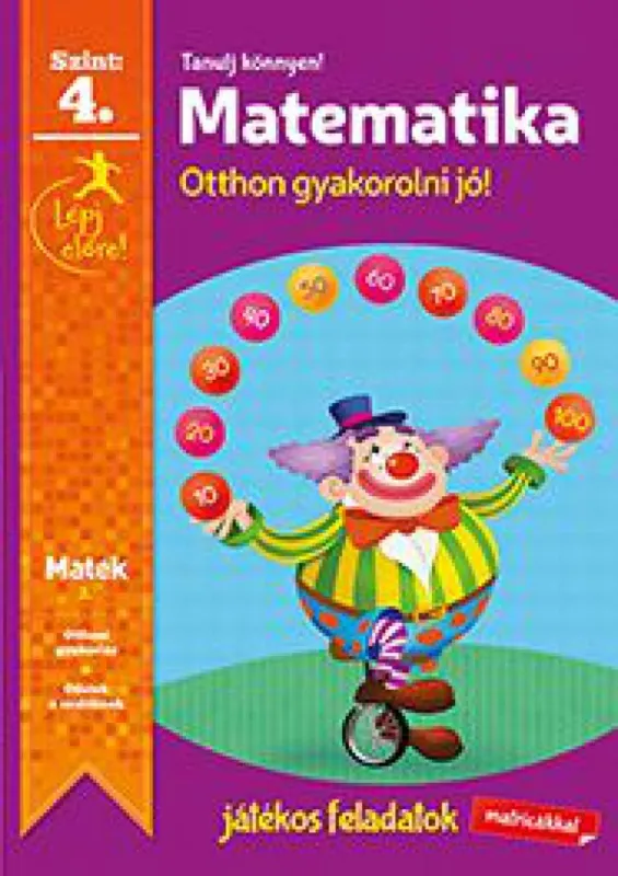 Újdonság Tanulj könnyen - Matematika 4. - 6-7 éveseknek