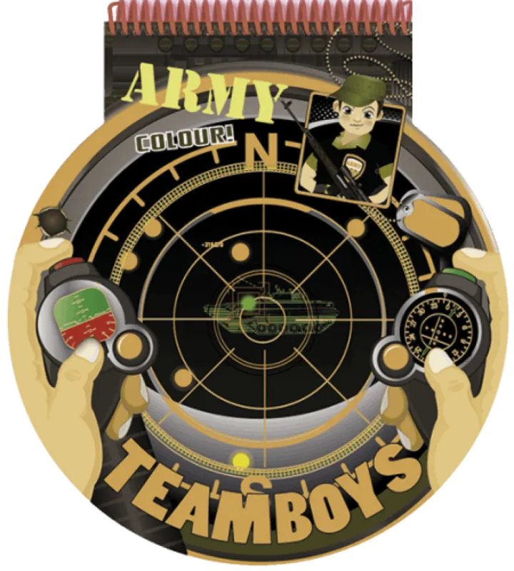 TeamBoys Stencil - Army Vásárlói kedvenc