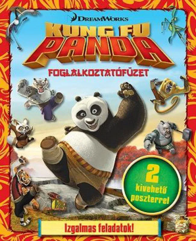 Kung Fu Panda - foglalkoztatófüzet Vásárlói kedvenc