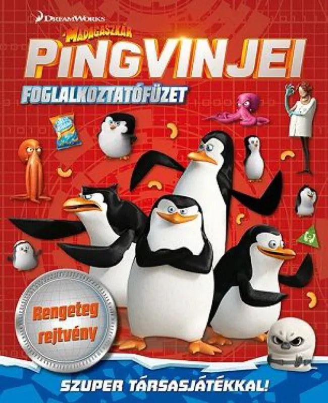 Legjobb ár Madagaszkár pingvinjei - foglalkoztatófüzet