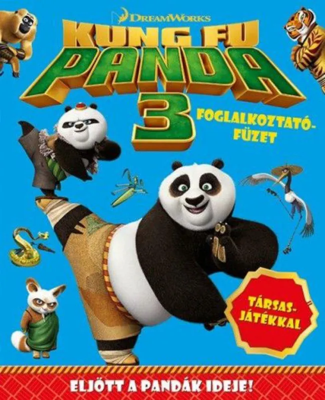 Szuper ajánlat Kung Fu Panda - 3. foglalkoztatófüzet