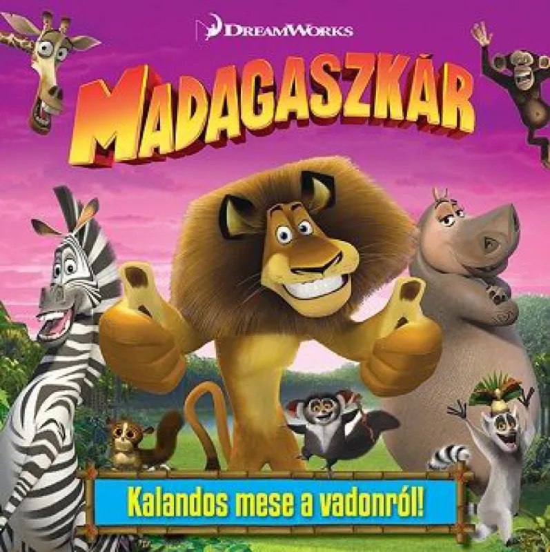 Azonnal elérhető Madagaszkár - mesekönyv