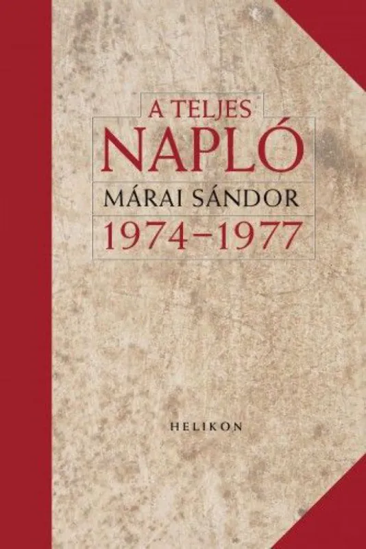 Gyors kiszállítás A teljes napló 1974-1977