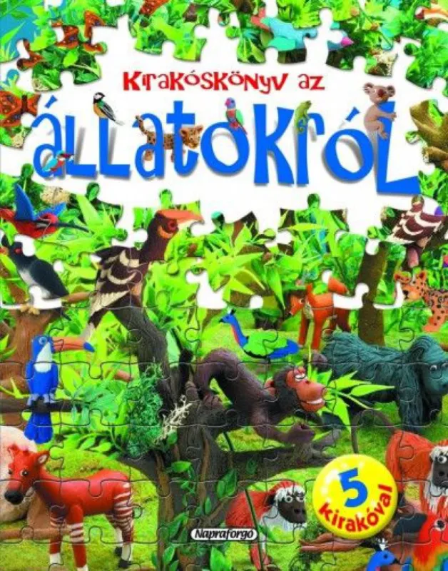 Azonnali szállítás Kirakóskönyv az állatokról