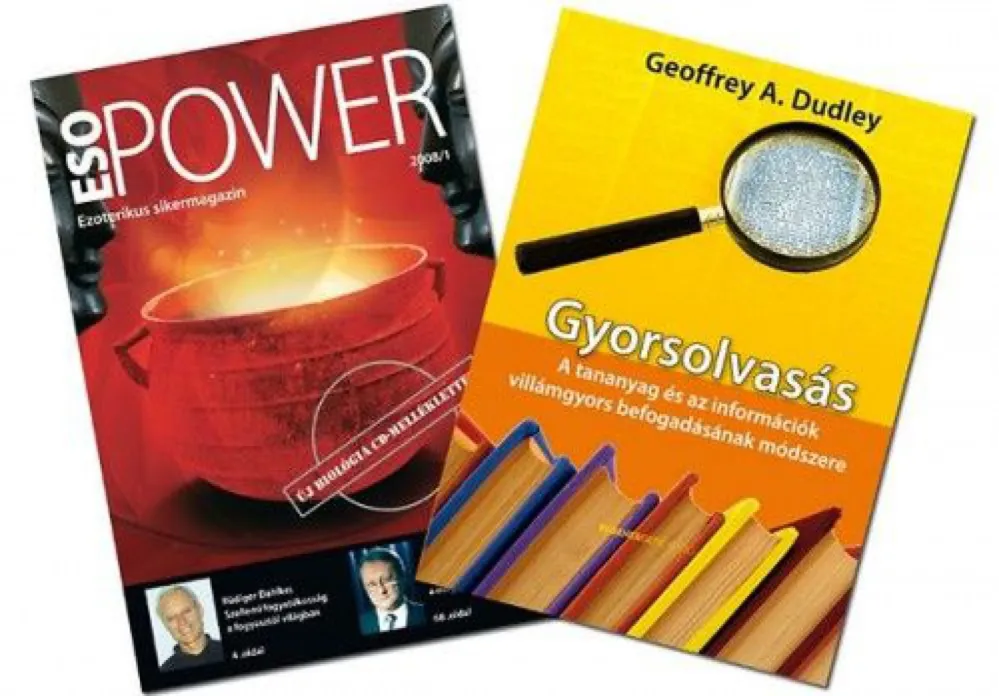 Gyorsolvasás - Ajándék EsoPower Magazinnal Alacsony ár