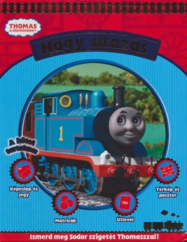 Akció Nagy utazás - Thomas, a gőzmozdony - Ismerd meg Sodor szigetét Thomasszal!