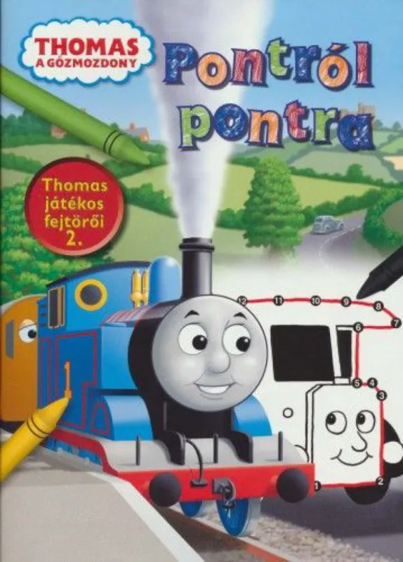 Olcsóbb Pontról pontra - Thomas, a gőzmozdony - Thomas játékos fejtörői 2.
