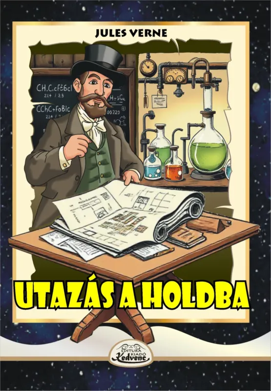 Akció Utazás a Holdba - Jules Verne